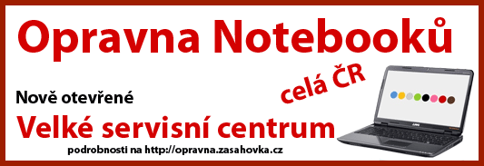 opravna notebooků